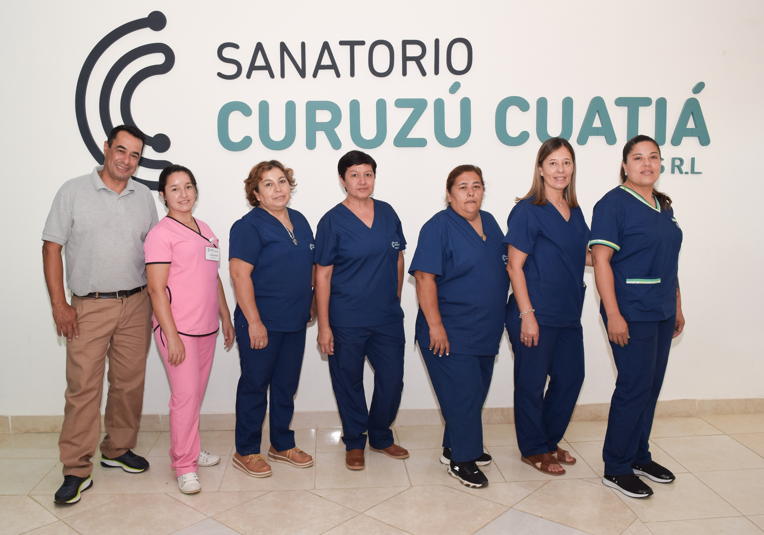 Profesionales del Sanatorio Curuzu