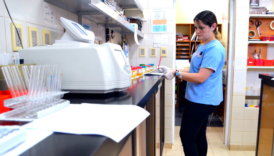 Laboratorio bioquímico